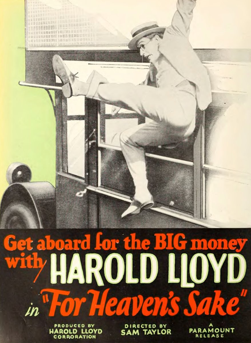 #NowWatching #14 'For Heaven's Sake' (1926) with Harold Lloyd, Jobyna Ralston, and Noah Young. #HaroldLloyd #ClassicMovies #ClassicFilms #OldHollywood #TCM #TCMParty #SilentSundayNights #SilentMovies #SilentFilms #2024MyMovieList