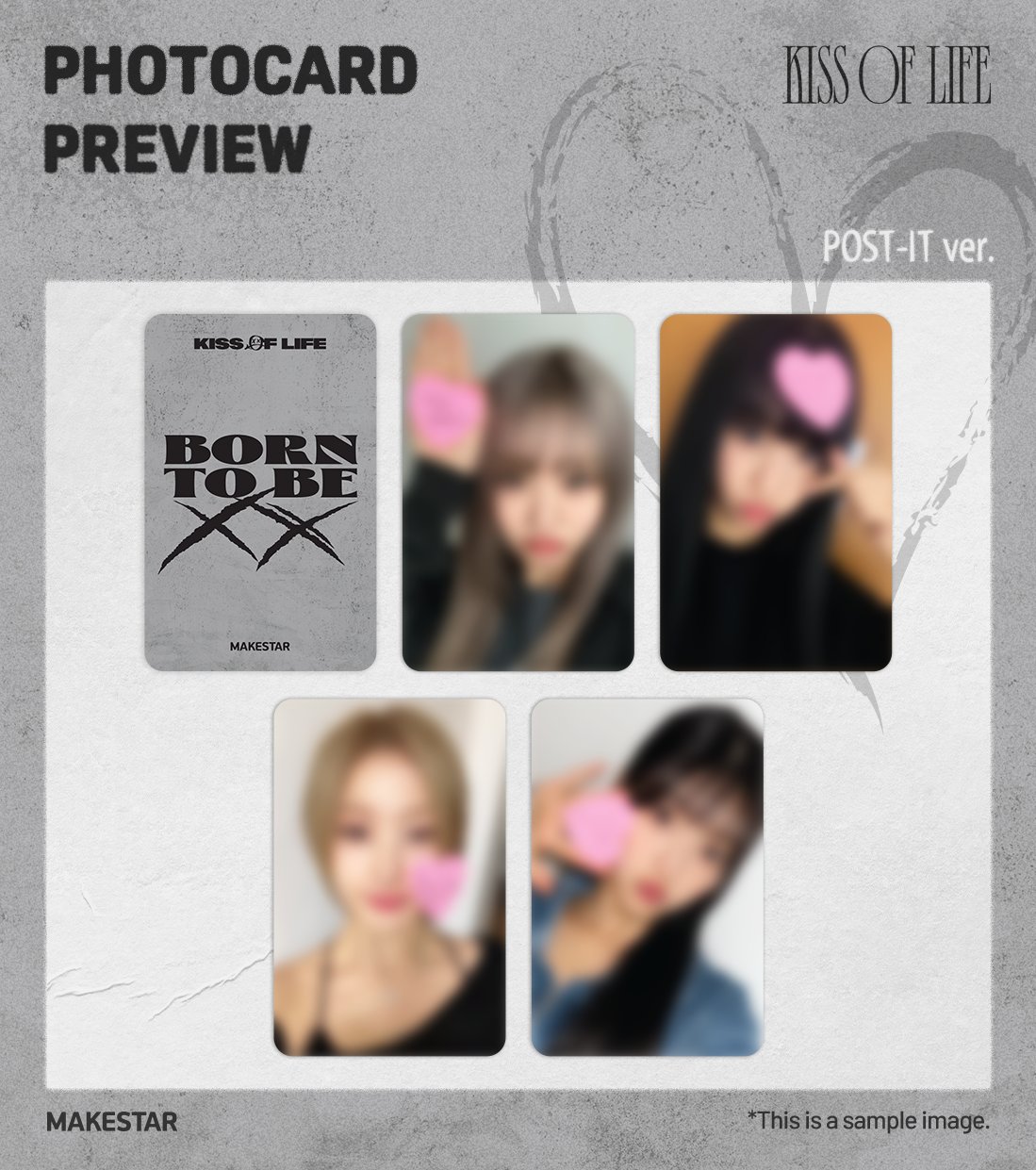 KISS OF LIFE MAKESTAR 子どもの日トレカ②