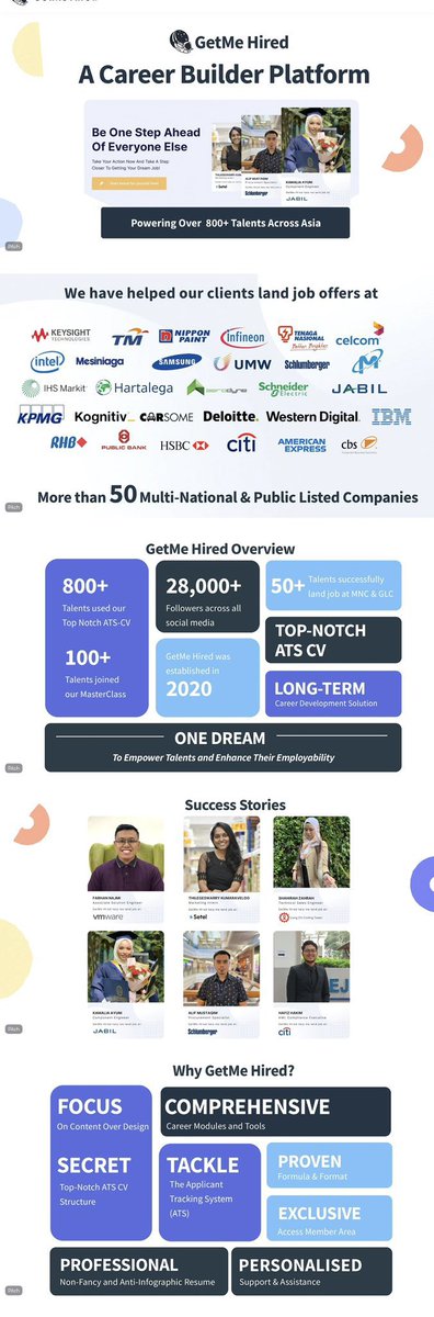getmehired_io's tweet photo. ATS; AI-powered systems. 🤔

Thousands of CVs, but it's not human who sorts through your resume first 👀🤖

Yes, we have the expertise to tackle this system for you!

Contact us at https://t.co/BmHuRHfXz7, let's kickstart your career journey. #JobSearch #CVExperts #ATS https://t.co/9AGlVLvZ2x