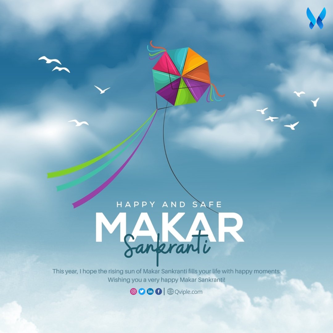 Qviple1's tweet photo. May the kites of your dreams soar high, and the harvest of joy be plentiful. Have a wonderful Makar Sankranti! 🪁🌞
#makarsankranti2024 #pongal #bihu #utrayan #khichdi #happymakarsankranti #kitefestival2024 #maharastra #nashik #pune #mumbai #qviple #mithkalminds #embraceeveryone https://t.co/v4N7SvHzfg