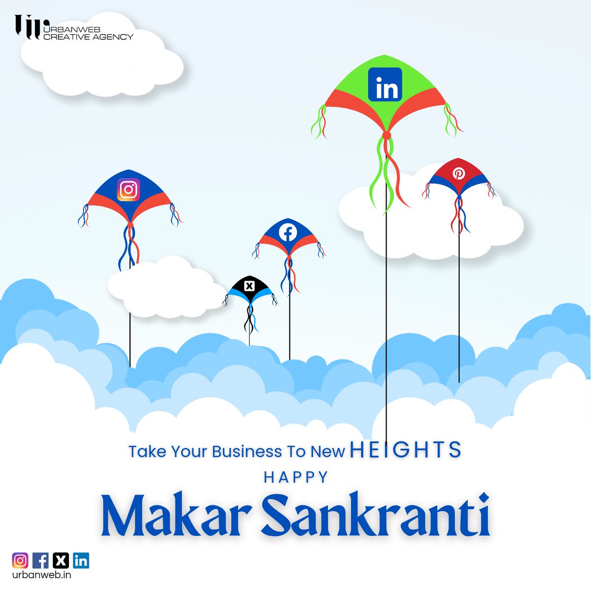 UrbanWeb_'s tweet photo. Urbanweb Creative Agency Wishes You &amp; Your Family Happy Makar Sankranti ❤️
.
.
.
.
#urbanweb #urbanwebcreativeagency #pune #india #sankranti #explore #explorepage #posterdesign #poster #smm #socialmediamarketing #design #uiux https://t.co/Aaaln9PMW2