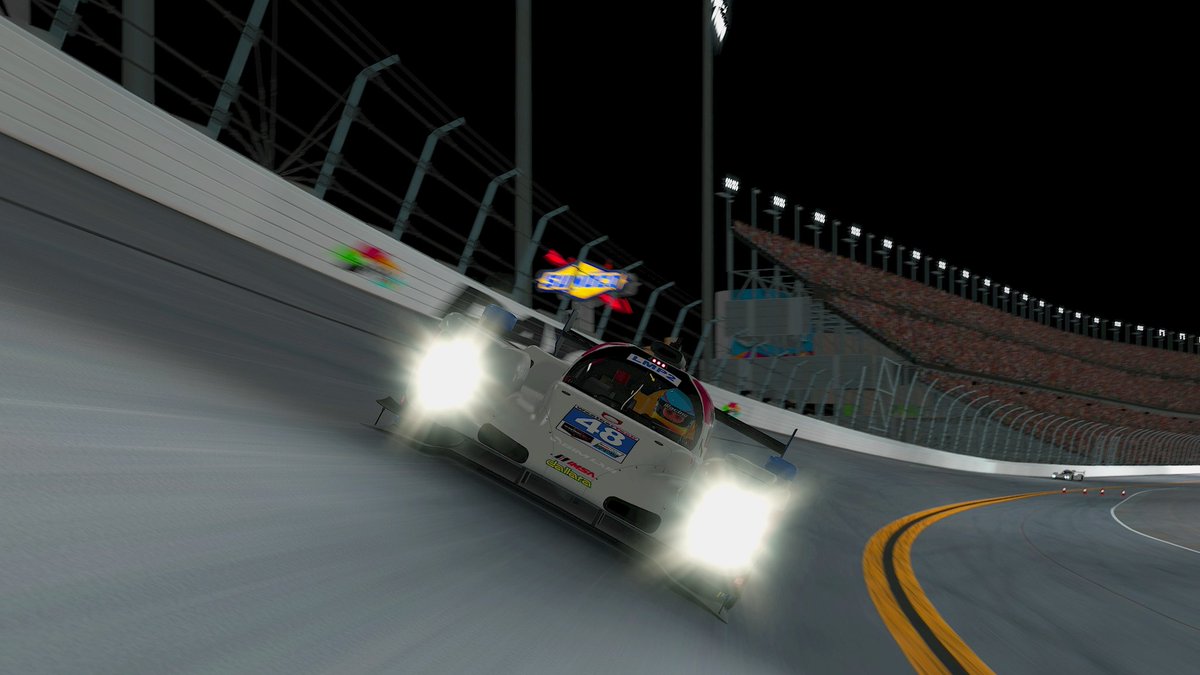 Mercedes-AMG Esports LMP2 livery on iRacing driven by Bono Huis &amp; James Baldwin

#iracing #daytona #lmp2