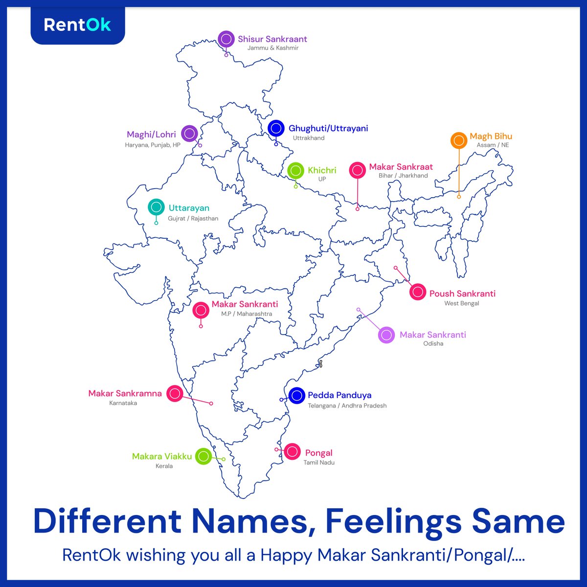 rentokofficial's tweet image. Celebrating the sun&apos;s journey and the joy of harvest! Wishing everyone a joyful Makar Sankranti filled with unity and prosperity. 🌞🪁🌾 

#HarvestJoy #MakarSankranti2024 #UnityInCelebration