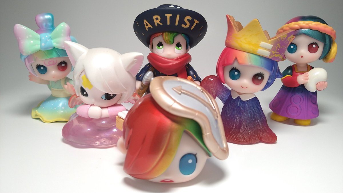 Toy_Mix_Photo's tweet image. #POPMART
#HAPICO
“HAPICO The Art World Journey”
大本命を引けて尚、追加購入した結果
“THE ARTIST”に“HAPI-EMON”と怖いくらい狙いが引けて
なんｯｯで“ANGEL-IGGY”出ないの!?
空気読んでよ私のヒキ
“ANGEL-IGGY”はシングル？か…諦めるかな