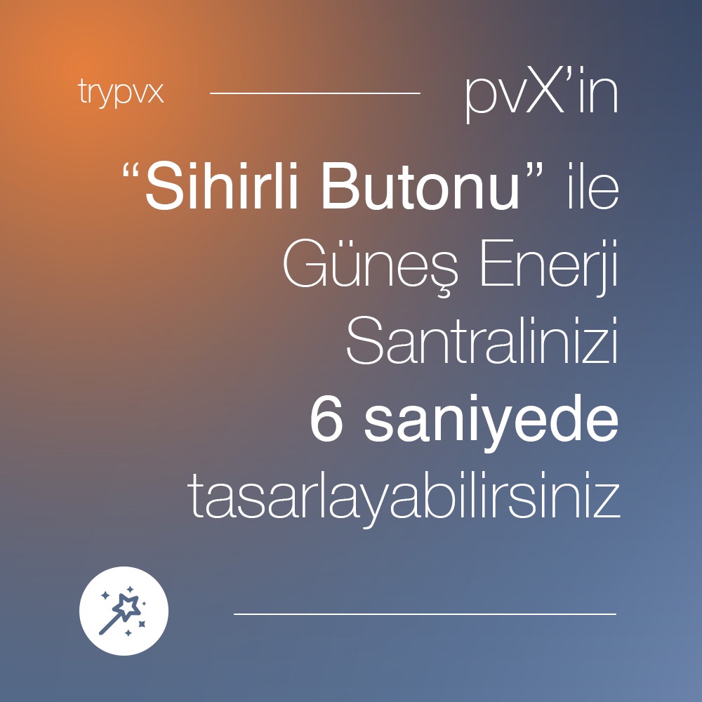 pvX ile bir günde istediğiniz kadar potansiyel GES projesini degerlendirebilirsiniz!

pvX’i deneyerek projelerinizi hızlıca hayata geçirin!

#trypvX #pvXpert #pvX