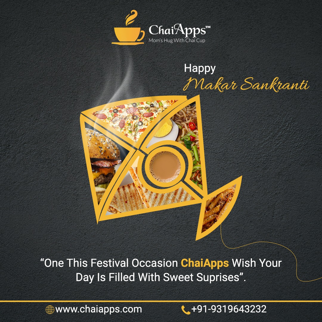 chaiapps's tweet photo. ChaiApps extends heartfelt wishes on this auspicious Makar Sankranti! May your life soar to new heights, just like the vibrant kites in the sky. Here's to a season of joy, prosperity, and sweet celebrations. Happy Makar Sankranti! 🪁✨ https://t.co/51mpxyOIe4