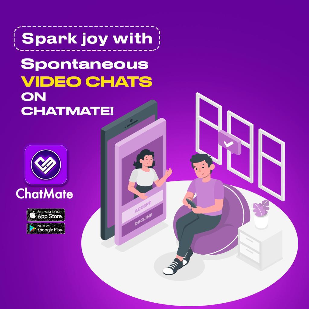 Spark joy with spontaneous #connections! Elevate your #conversations on #ChatMate with exhilarating video chats. 🌟

visit to know more - chatmate.social

#ChatMateJoy #SpontaneousConnections #VideoChatThrills #ChatJoyfully #ConnectInstantly #SparkJoyfulConversations