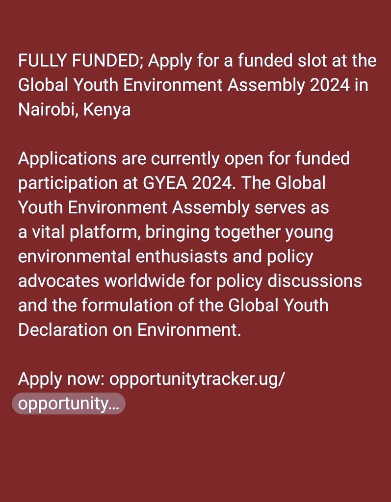 #Globalyouthassembly2024