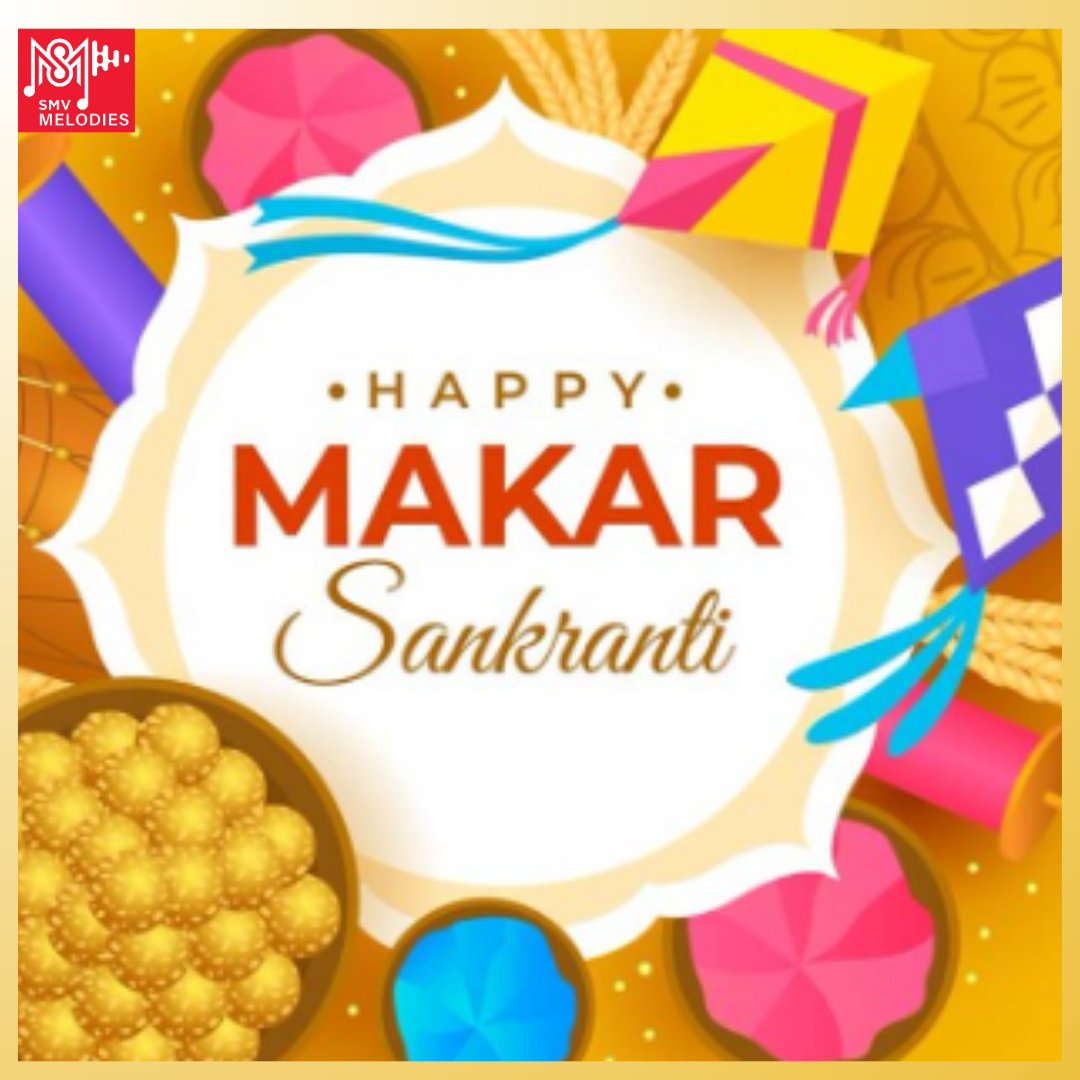 smvmelodies's tweet photo. May the harvest season bring prosperity and the winds of change guide you towards success. Happy Makar Sankranti!

#MakarSankranti #Uttarayan #KiteFestival #Pongal #HarvestFestival #SankrantiCelebrations #MakarSankranti2024 #SankrantiVibes #FestiveSeason #TraditionalCelebration https://t.co/cT1YRa1lwL