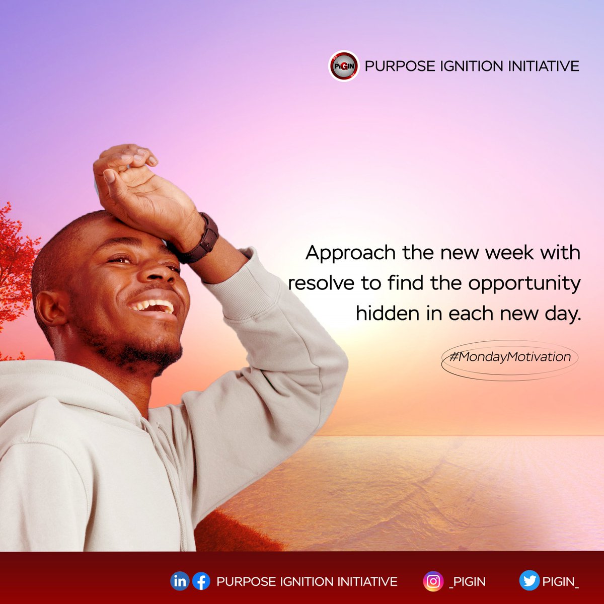 PIGIN_'s tweet photo. ...And if the window of opportunity appears, do not put down the shade.
Cheers to bagging greater opportunities this week π₯
#PIGIN #opportunity #greatness https://t.co/3WBa0WgCLx