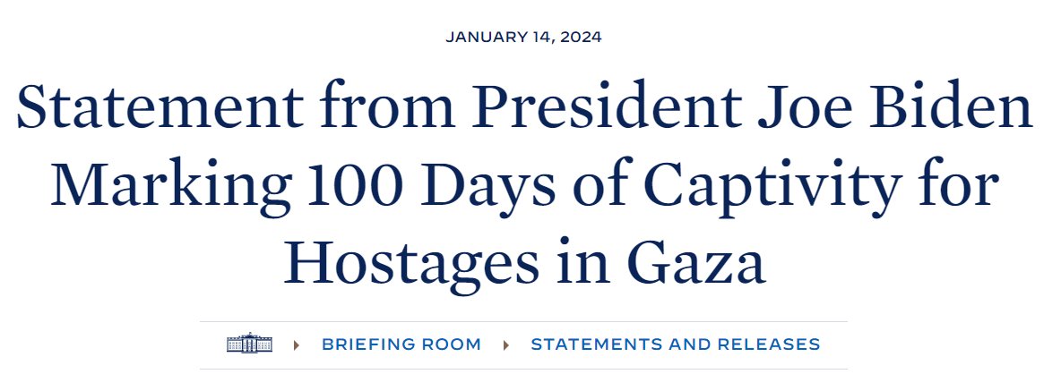 TijlDeBie's tweet photo. Dit is wat @JoeBiden @POTUS te zeggen heeft over Gaza, na 100 dagen slachting.
https://t.co/MnfacWdzhZ
Niks over vele honderdduizenden ontheemde Palestijnen, een ongeziene humanitaire crisis, en meer dan 24000 doden en een veelvoud gewonden. Met Amerikaanse wapens en steun. https://t.co/DCZl9wYAHC