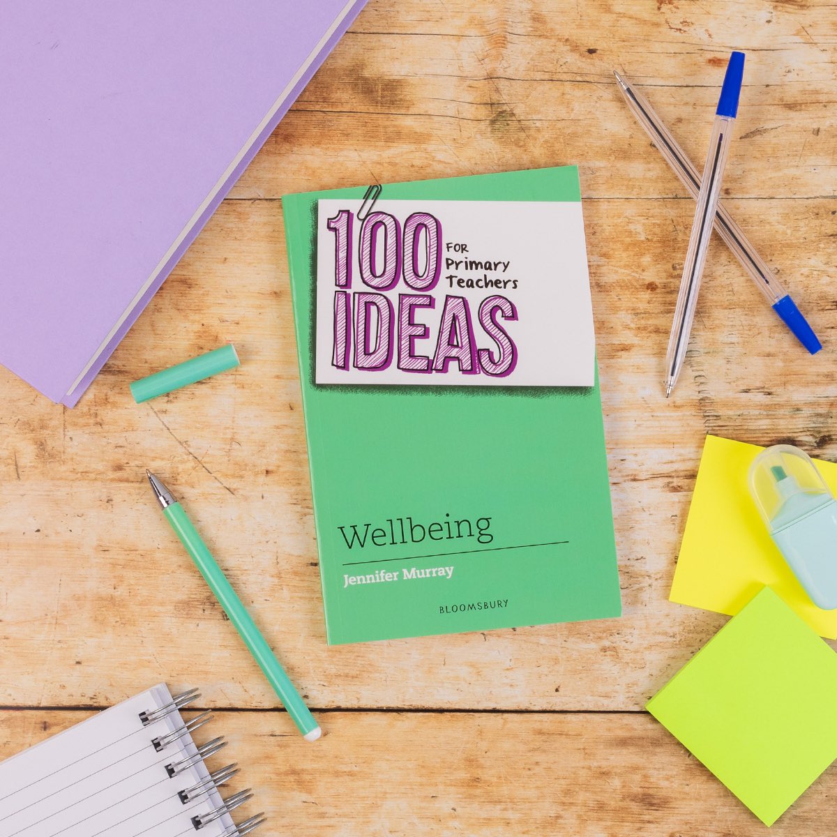 MissJGM's tweet photo. 🎉It’s publication week for ‘100 Ideas for Primary Teachers: Wellbeing’ and to celebrate @BloomsburyEd are giving one of you the chance to win a copy! Just like and retweet this post and they’ll choose a winner at random on 18.01.24! 🎉 #wellbeingmatters #BlueMonday https://t.co/JCBFJe0mZN