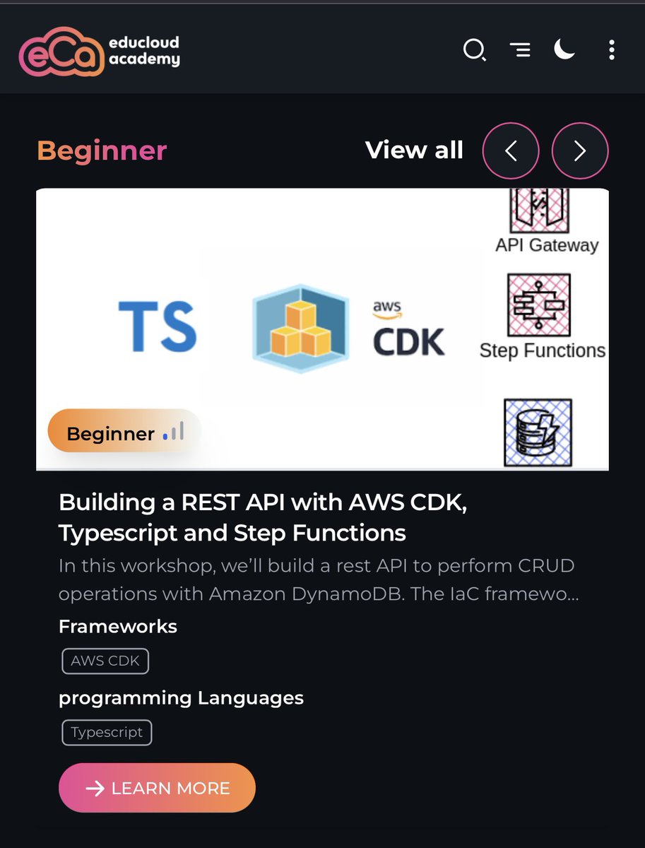 educloudHQ's tweet photo. Build Serverless Rest APIs with Step functions.

https://t.co/YD2vCXVtMM
#serverless #aws https://t.co/dubTHXsHRw