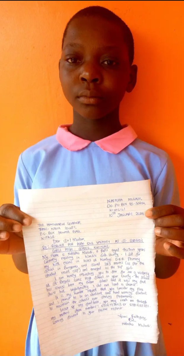 Makoe Emmanuel (@emmanuelmakoe) on Twitter photo Someone to help this girl to secure vacancy in her dream school. @Natembeya_G <a href="/DidmusWaBarasa/">Didmus Wekesa Barasa Mutua</a> @Foundationsiyoi <a href="/SpeakerKLusaka/">Rt Hon Kenneth Lusaka</a> Someone to help this girl to secure vacancy in her dream school. @Natembeya_G <a href="/DidmusWaBarasa/">Didmus Wekesa Barasa Mutua</a> @Foundationsiyoi <a href="/SpeakerKLusaka/">Rt Hon Kenneth Lusaka</a>