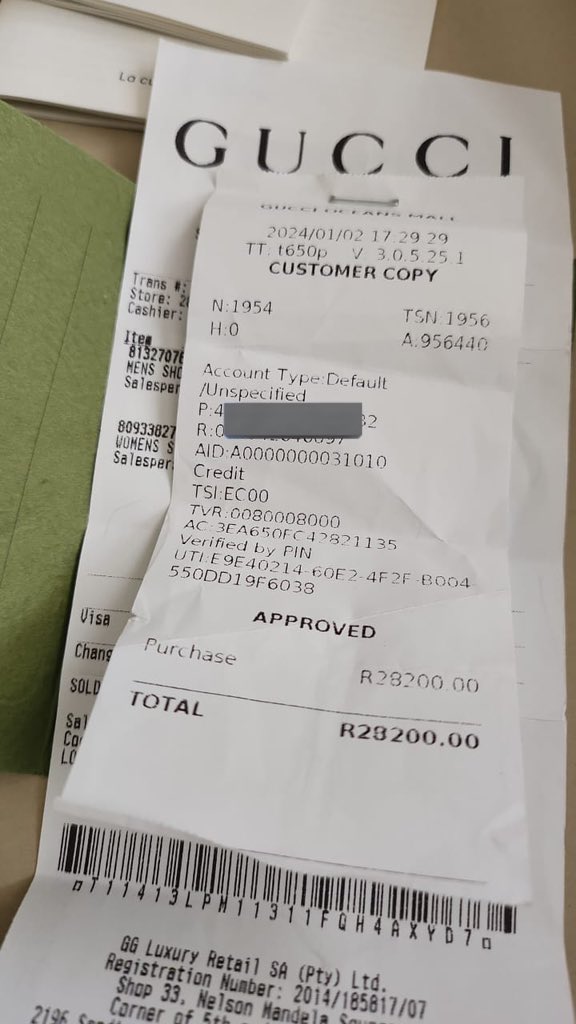 Received the worst experience @gucci. I bought 2 shoes at  display picture 1