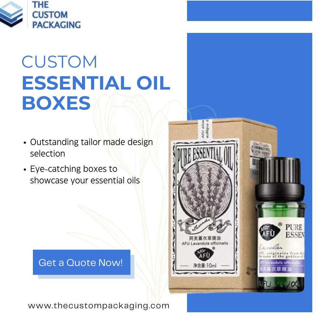 TCP_CustomBoxes's tweet image. "Elevate your product presentation with our Exclusive Essential Oil Boxes at The Custom Packaging! 🌿♻️ Our 100% recyclable, eco-friendly packaging is crafted with care.
.
thecustompackaging.com
.
#essentialoilboxes #custompackaging #custompackagingboxes #businessessentials