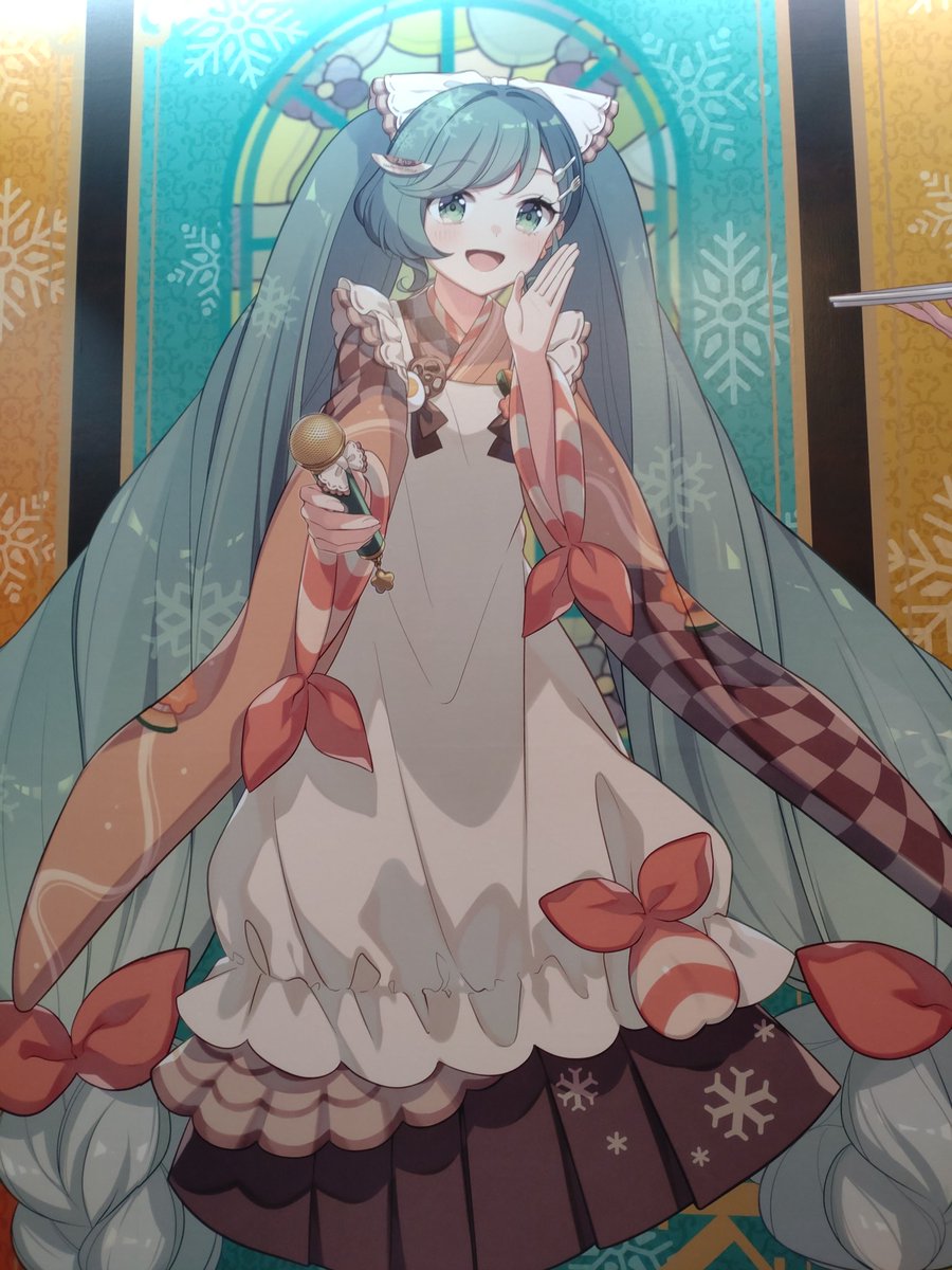 初音ミク ,雪ミク 「1人ずつ」|もとお父のイラスト