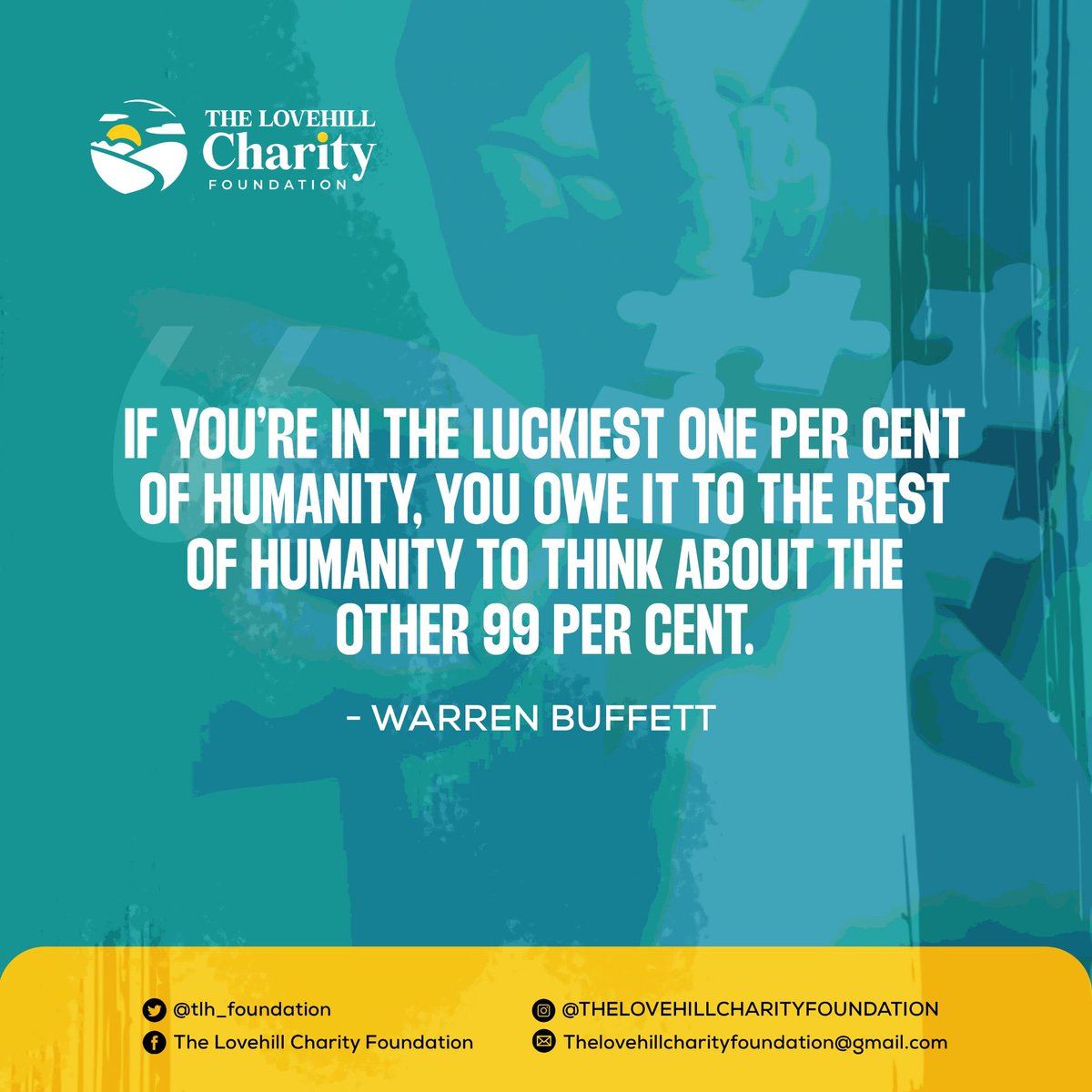 tlh_foundation's tweet photo. Humanity is a gift
Life is a gift
Your existence is for Humanity https://t.co/jyo621qz73