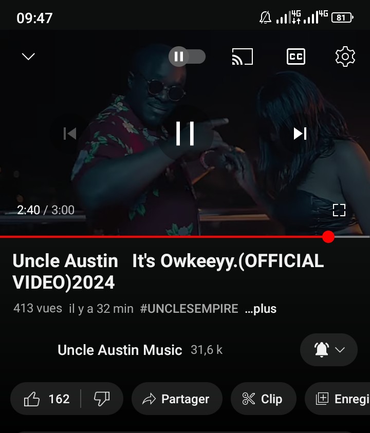 rukundorumwe's tweet photo. I think this song didn't need agatwiko nkuko nabyumvise ,but if it's so then mwakoze ,#itsOkey is Okey😍for the ears and eyes, lit one 👌the problem of it,it ends 😜😜bravo https://t.co/grFJi2yTt9