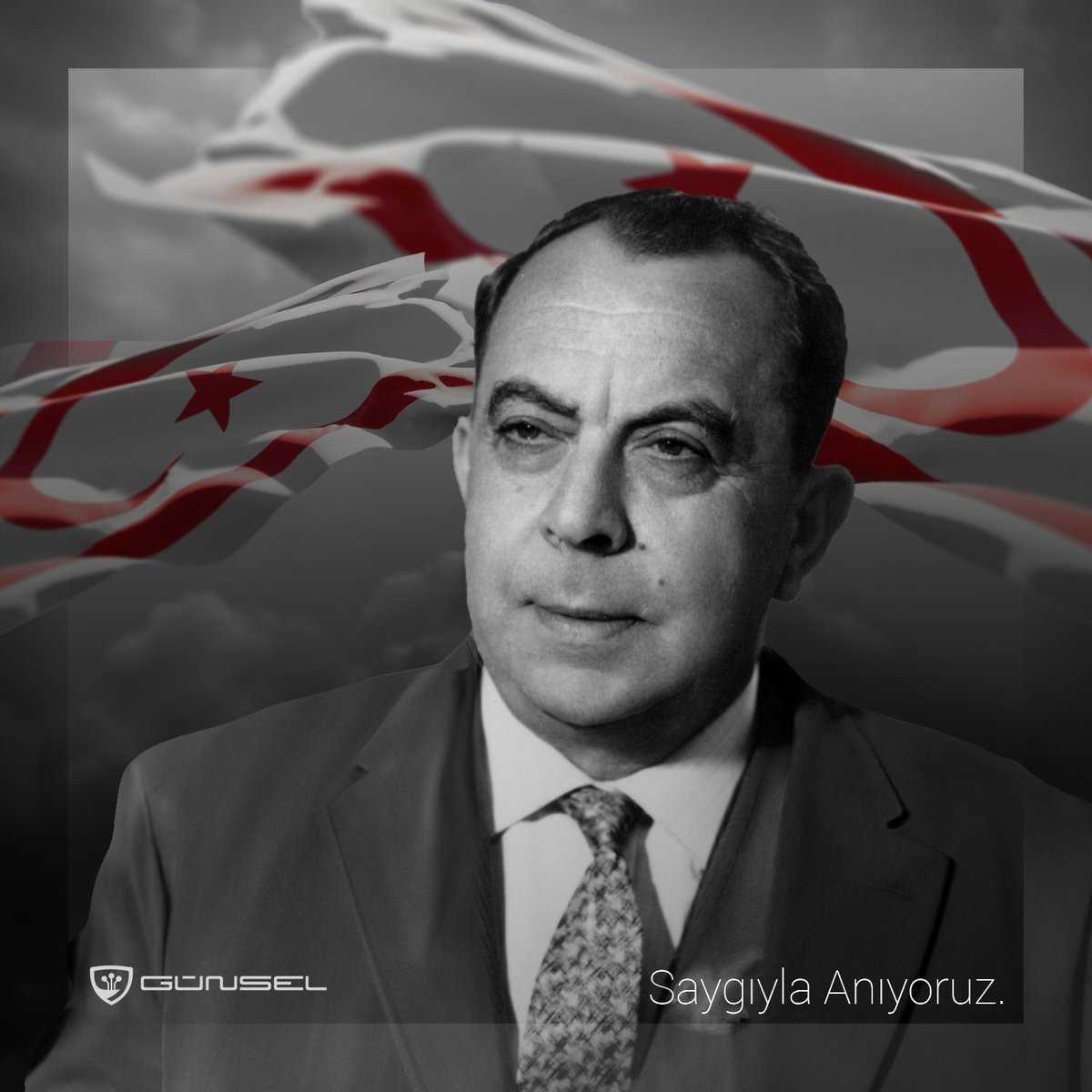 DriveGunsel's tweet photo. Kıbrıs Türkü'nün varoluş ve özgürlük mücadelesinin önderi Dr.Fazıl Küçük'ü aramızdan ayrılışının 40. yılında saygıyla anıyoruz. https://t.co/qTfQWSOylF