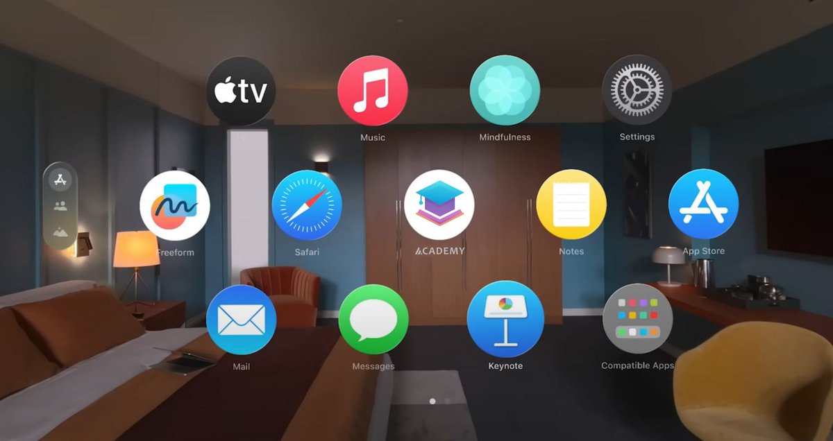 CRyptOracl3's tweet photo. Value increasing and following the development and progress of @ElyssaAR
"#visionOS version of the #Elyssa Academy app is expected to be completed within this week"
#Elyssa $ELY #AugmentedReality #AR #AppleVisionPro https://t.co/T27gCondUk