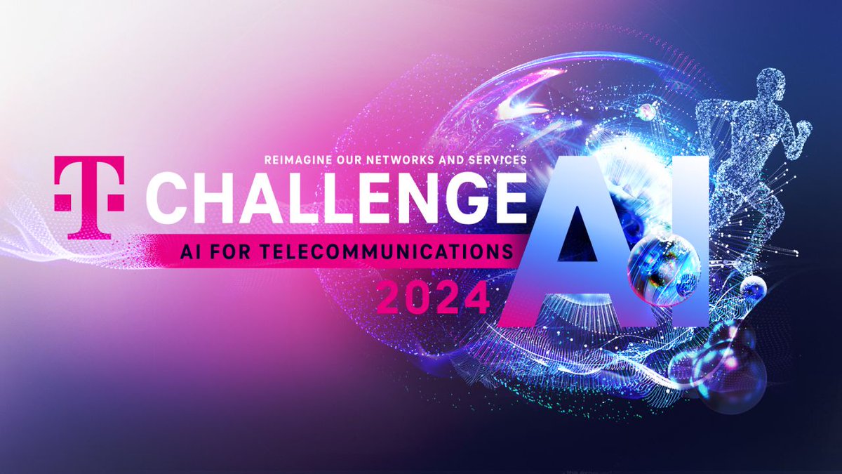 TSystemsFrance's tweet photo. L'IA révolutionne les réseaux télécoms : votre idée peut changer le monde 🚀
@TMobile lance un concours pour trouver les pionniers de l'IA qui transformeront notre réseau.
Date limite : 26 janvier 2024 ✨
Plus d’info ici 👉🏽 https://t.co/oiGtHJRl0o
#Tchallenge #IA https://t.co/OgjeIfgY0d