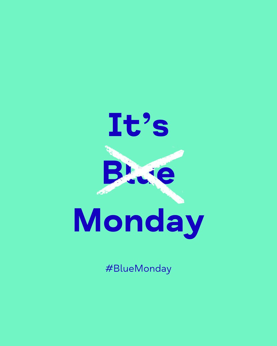 #BlueMonday is made up, but mental health problems aren’t.

Whatever the day, we’re here for you 💙