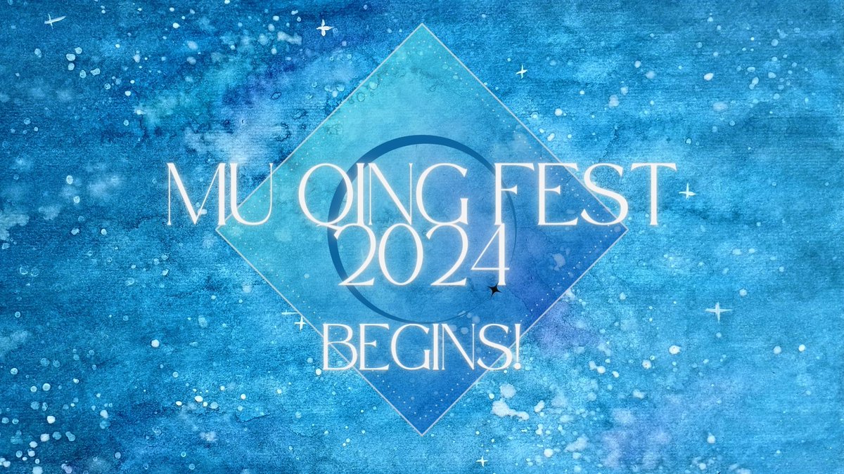 MQFest2024's tweet photo. THE EVENT BEGINS NOW!
Don't forget to use the #MQFest and #MQFest2024 tags, and to @ our account if you submit a work!
Have fun! โค๏ธ
#TGCFevent #tgcf #muqing https://t.co/AOTfZ03EU0