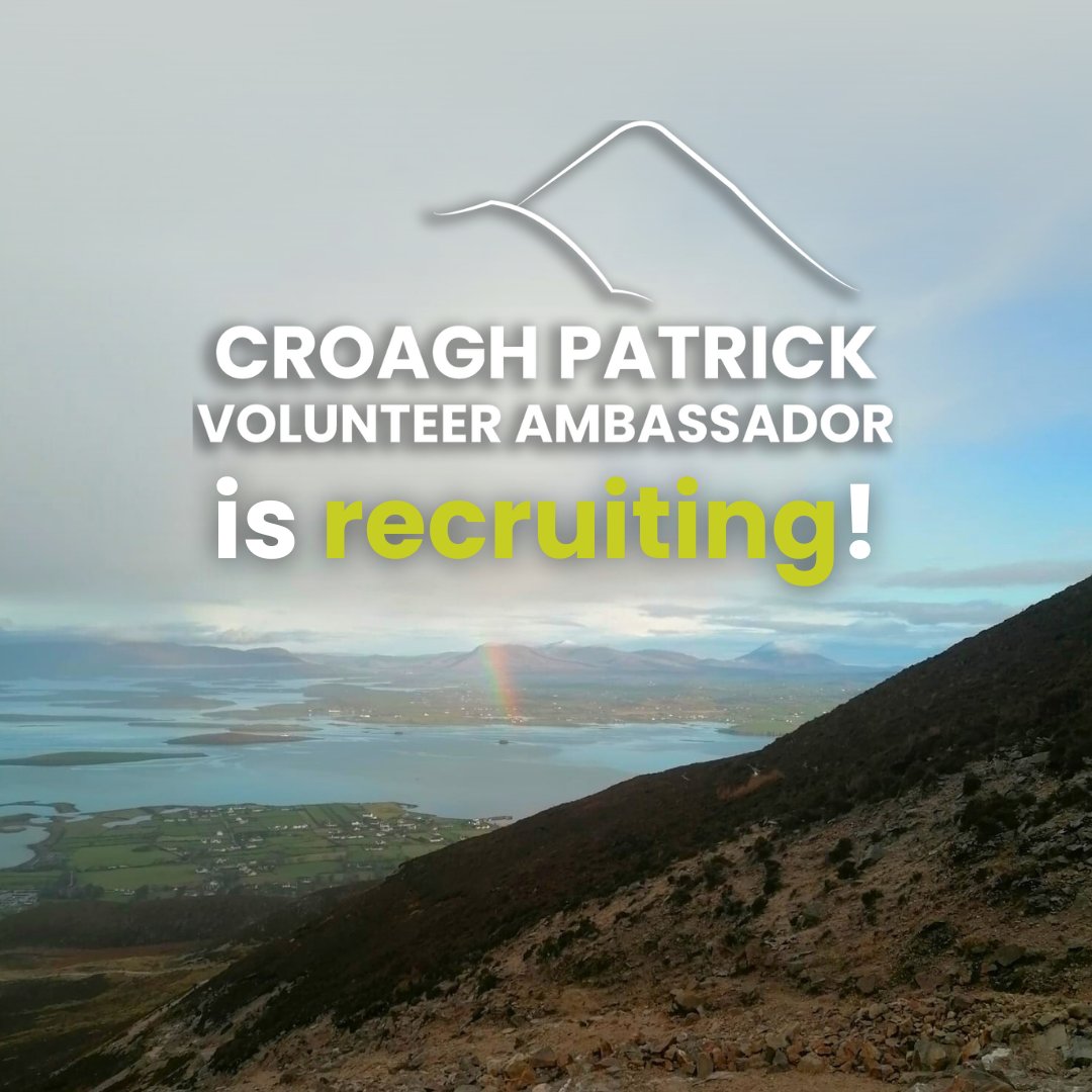 📢 Calling all #Mayo Mountain Lovers!

 The #CroaghPatrickAmbassadorProgramme is recruiting new Ambassadors for 2024 👋
Receive specialist training & work with a team to protect the Reek for future generations  ⛰️

📅 Closing date: Jan 31st, 1pm

Details: leavenotraceireland.org/press-release-…