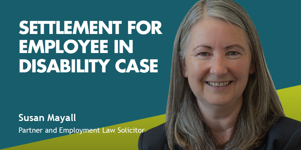 Our employment law solicitors recently settled a claim for #disabilitydiscrimination against a client's employer.

Read more on this case study here:

➡️ ow.ly/Nk7C50Qqjt0

#EmploymentLaw 
#Settlement 
#Compensation 
#ReasonableAdjustments 
#WorkplaceRights