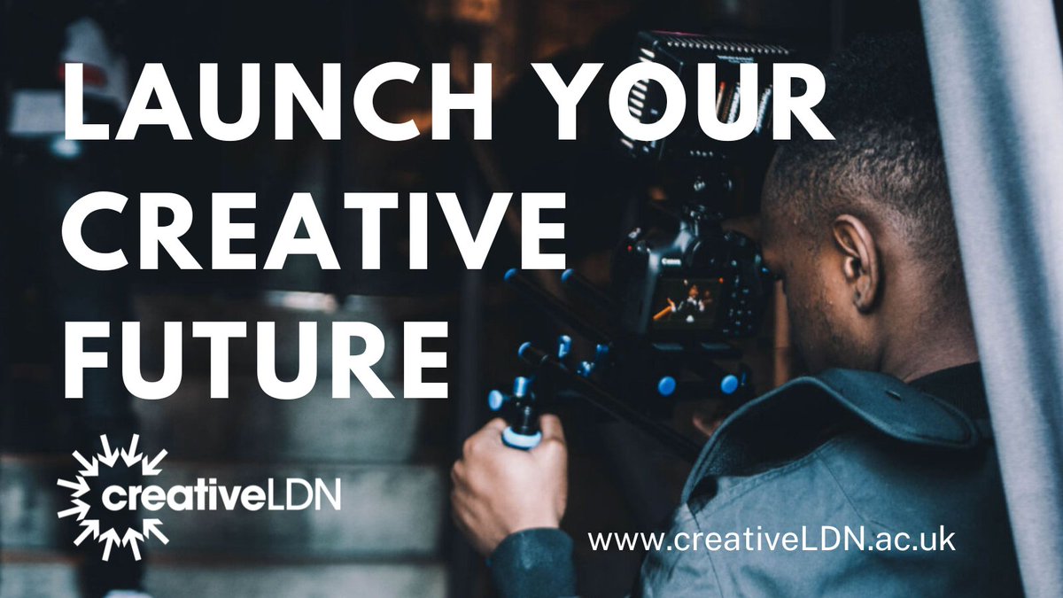 LondonHigher's tweet photo. 📢We are excited to be launching https://t.co/rvrldKTMPW today!

creativeLDN is a hub with training and resources for those looking to study a creative course or develop a career in the creative industries🎨📷📽️

Press release👇
https://t.co/VEAPPDzZvZ https://t.co/oden53Q3rT