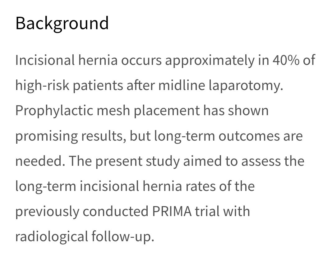 European Hernia Society tweet media