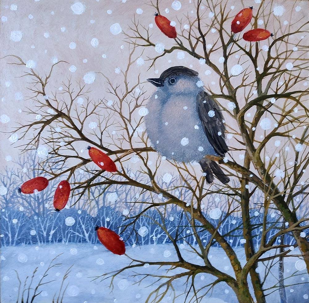 Ukrainian artist Olga Kwasha
A cozy day