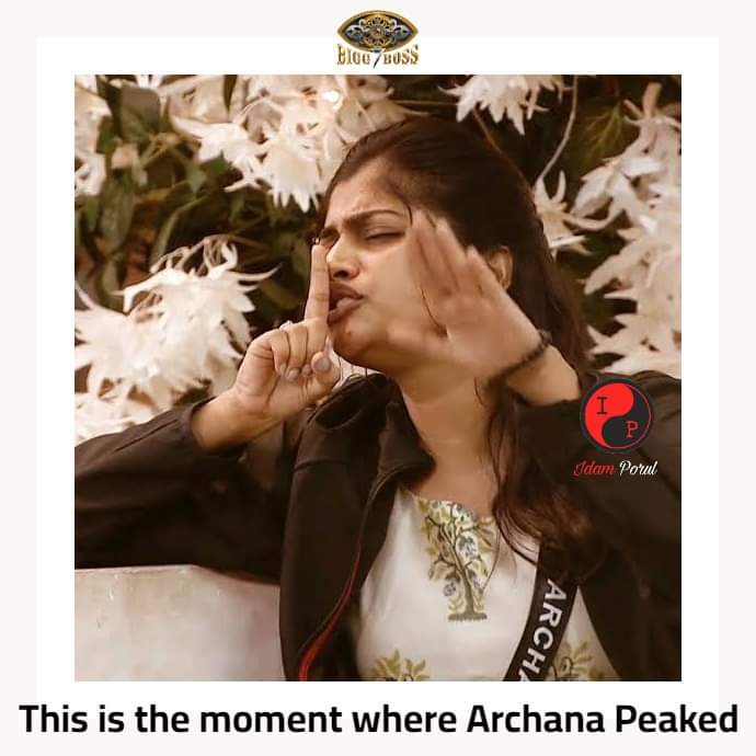 itzSekar's tweet photo. This is the moment where #VJArchana
Peaked 🔥

How many of you agree?

#BiggBossSeason7 #BiggBoss7Tamil 
#BiggBossTamil7 #Archana  #BB7TitleWinnerArchana https://t.co/eLTuothtjW