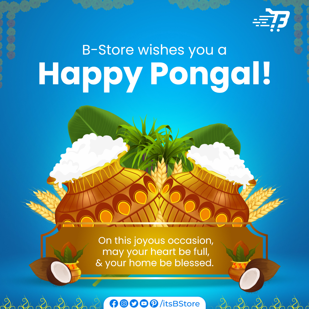 ItsBStoreSeller's tweet photo. Wishing the vibrant Bstore community a joyous and prosperous Pongal! ๐๐ฅณ
Happy Pongal!๐๐๐พ
.
.
.
.
#Bstore #PongalCelebration #BstoreCommunity #HarvestJoy #FestiveGreetings #ProsperityAndAbundance #WarmWishes #FestivalVibes #CommunityCelebration #HappyPongal https://t.co/j4lk89rFkZ
