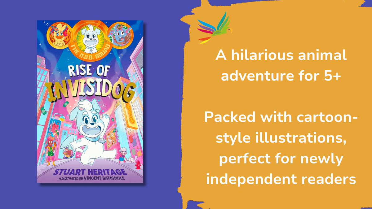 parrot_street's tweet photo. 🐾 PRE-ORDER NOW! 🐾 There are SO MANY amazing new #kidsbooks publishing this month, but this might be the one we're most excited about 🐶😍📖
https://t.co/i2o1KVRSW2 
@stuheritage @vbatignole https://t.co/4nRE4i1C2F