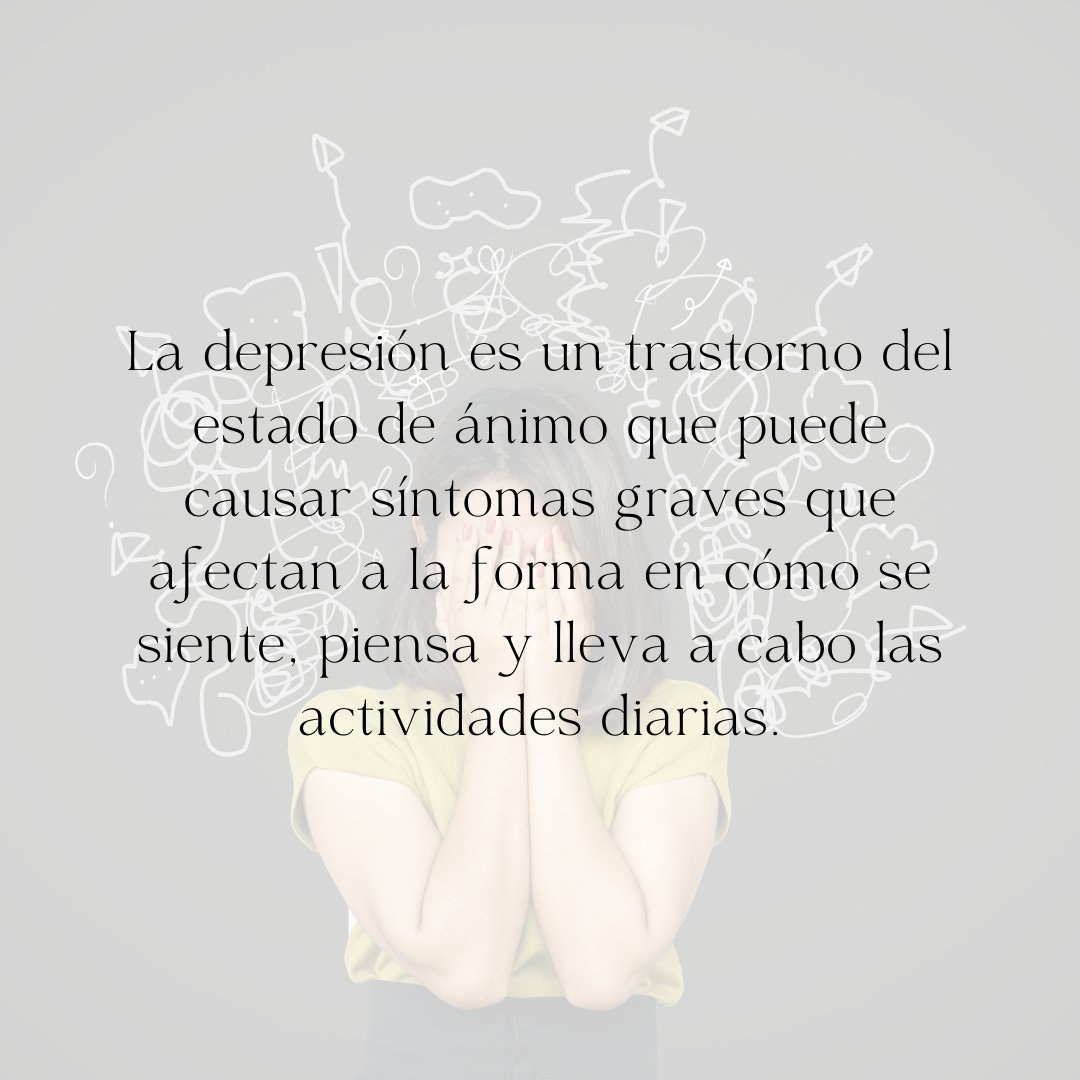 be_dona_'s tweet photo. 👉🏻 El sábado fue el #diamundialdelaluchacontraladepresión
La #depresión afecta a la forma en cómo se siente, piensa y lleva a cabo las actividades diarias.

👉🏻 Las mujeres menores de 29 años y mayores de 55 años son las principales afectadas. https://t.co/jmd9KFbjAG