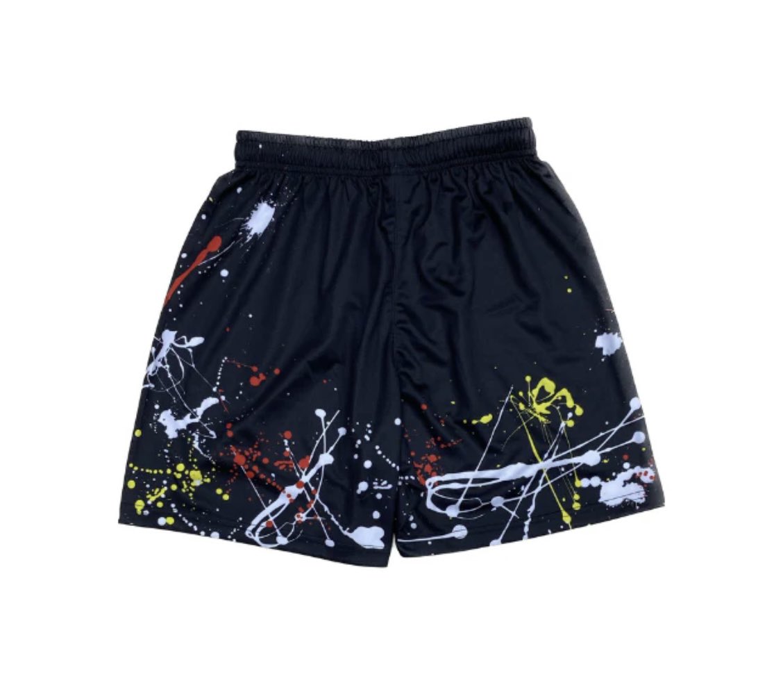 MADROCK_tokyo's tweet photo. 【製品情報】MADROCK BASKETBALL SHORTS "SPLATTER(スプラッター)"
オンラインストアで好評販売中です！
カラフルなペンキを飛ばしたようなグラフィック「スプラッター」が目を引く1枚です。シンプルなTシャツとのスタイリングがおすすめです！
HPはプロフィール欄をチェック！ https://t.co/LlHyauY202