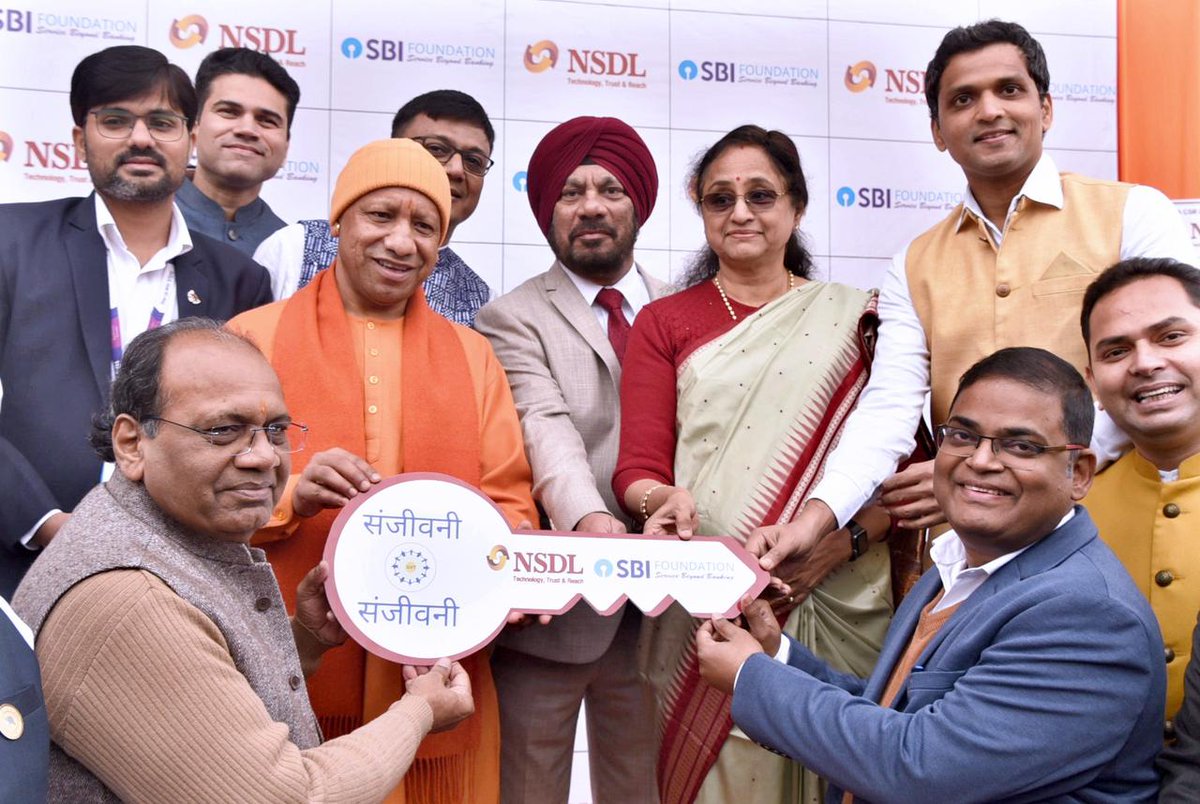 GVT_India's tweet photo. GVT is honored to announce the flagging off of our 2 Mobile Medical Vans by the Honorable Chief Minister of UP Shri Yogi Adityanath ji on 13th Jan 2024 in Gorakhpur
The van run in association with @SBI_FOUNDATION and @NSDL_Depository shall serve in Gorakhpur &amp; Chandauli https://t.co/GNVmUrtGUH