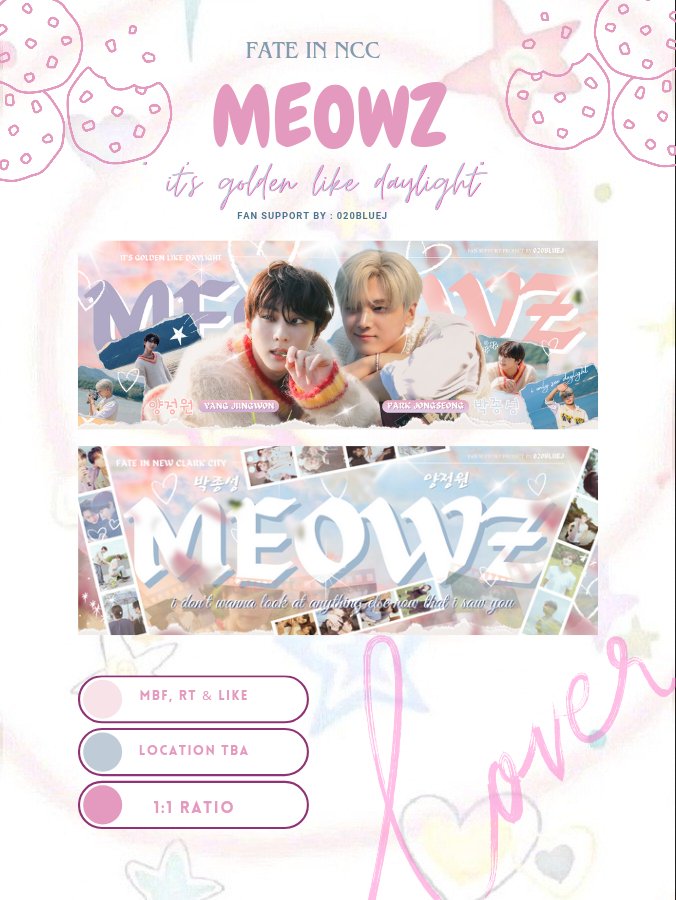 wjayitrust's tweet photo. ⋆𐙚₊ " it's golden like daylight " ⋆𐙚₊
meowz fan support by : @020BLUEJ 

ᡣ𐭩 mbf, rt &amp; like ( proof on d-day)
 1:1 ratio, vv limited quantity
 first 16 person will receive freshly           
 baked cookies
 open for trades &amp; donations dm me

#FATE_IN_NEWCLARKCITY
#ENHYPEN https://t.co/LYDlbvYctL