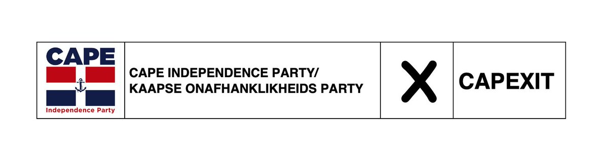 capexitparty's tweet photo. #TimeForChange #votecapexit2024 #capeindependenceparty #capexitparty #Referendum #thecaperepublic #CAPEXIT #Elections2024 #FreeTheCape #WesternCape #SouthAfrica https://t.co/G4vrrhQpls