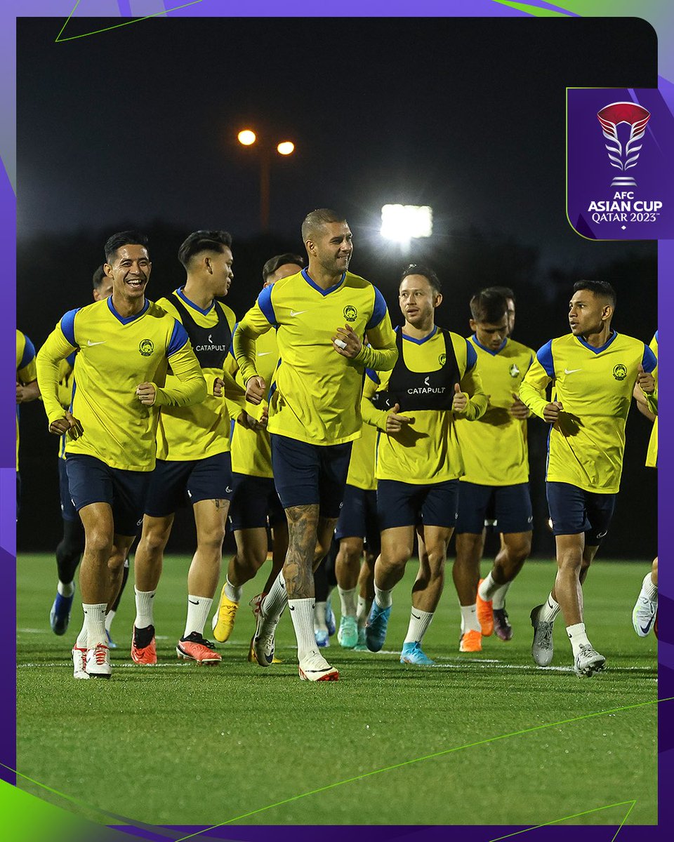 afcasiancup's tweet photo. 🇲🇾 Harimau Malaya are ready. Are you ready Malaysian fans?

#AsianCup2023 | #HayyaAsia | #MASvJOR https://t.co/pL3P7ya2mC