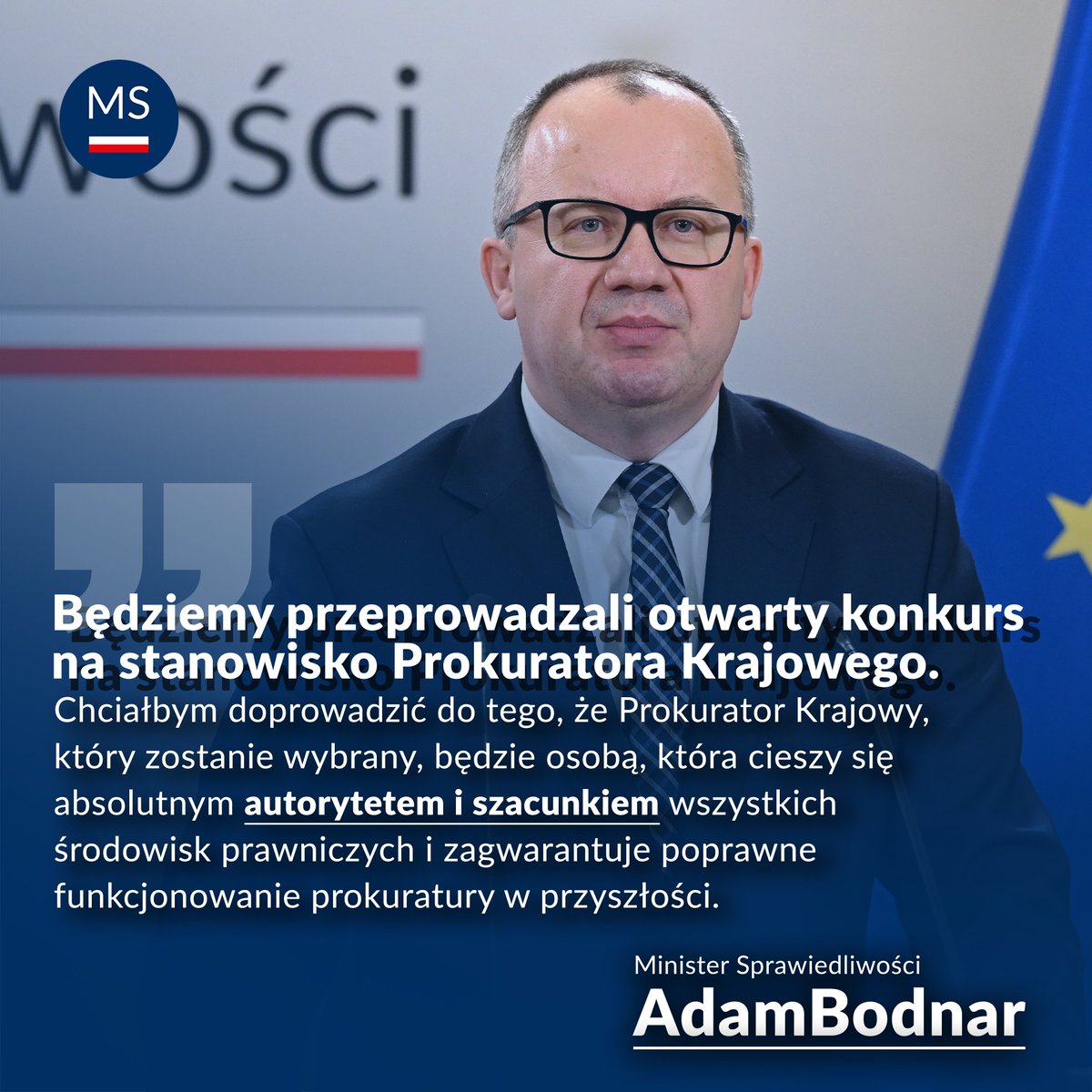 Minister Sprawiedliwości Prokurator Generalny <a href="/Adbodnar/">Adam Bodnar</a> ⤵️