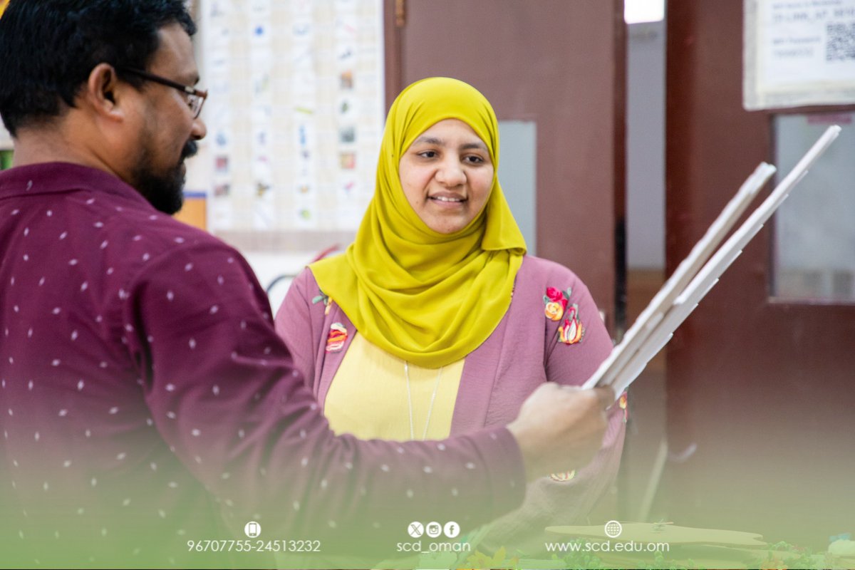 scd_oman's tweet photo. من منطلق تعاون #الكلية_العلمية_للتصميم مع مختلف المؤسسات المجتمعية ، زارت اليوم الاثنين الفاضلة وفاء العامرية رئيس جمعية المرأة العمانية بالسيب الكلية بهدف التعاون في مختلف الجوانب في مجال الورش الفنيه والدورات التدريبية والصناعات الابداعية 
@owa_seeb 
@wafaalamria 
15-1-2024 https://t.co/OxSX2wC8hv