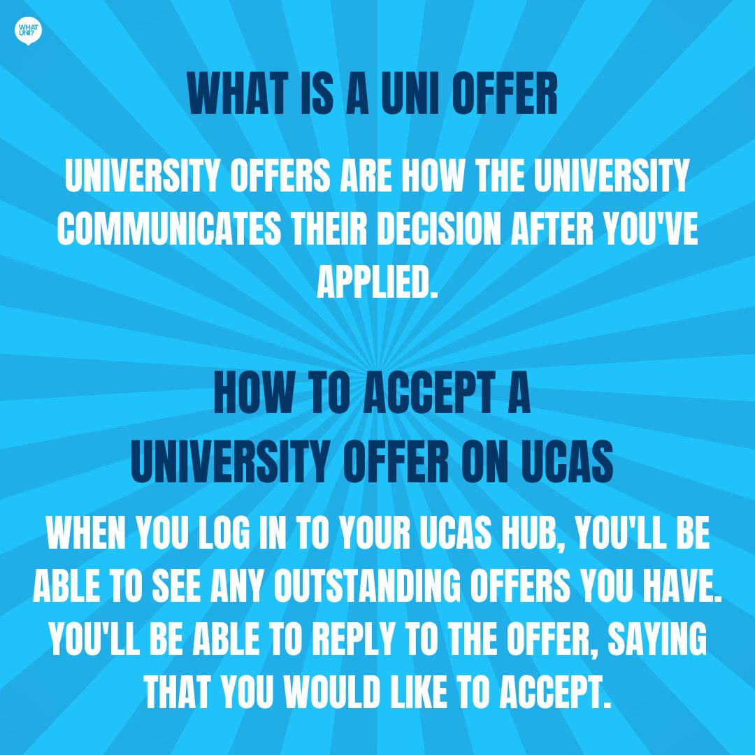 Whatuni's tweet image. 🌟 University offers in hand, now, it's all about careful consideration. 🚀📚 

For more visit: bit.ly/3tGVcYl

#UniOffers #FuturePlans #DecisionsDecisions #ucas #ucasdeadline