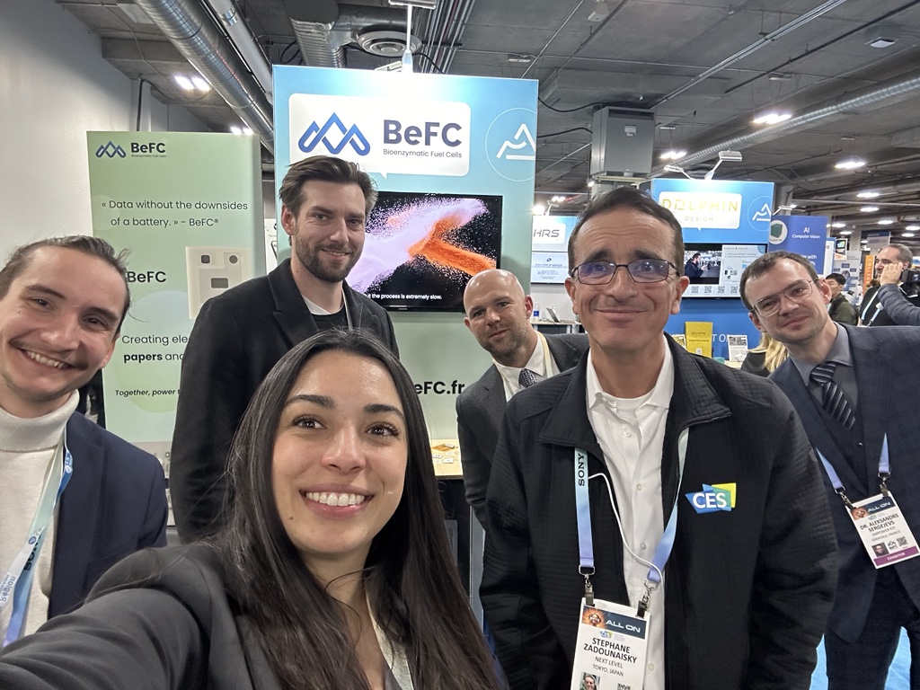 BeFC - Bioenzymatic Fuel Cells (BeFC) (@befc_global) on Twitter photo #CES2024
Pavel from <a href="/KarpiStudio/">Karpi Studio</a> and Stephane from @Nextlevel came all the way from Europe and Japan to see us at our booth!
Together, power the future with nature.® #CES2024
Pavel from <a href="/KarpiStudio/">Karpi Studio</a> and Stephane from @Nextlevel came all the way from Europe and Japan to see us at our booth!
Together, power the future with nature.®