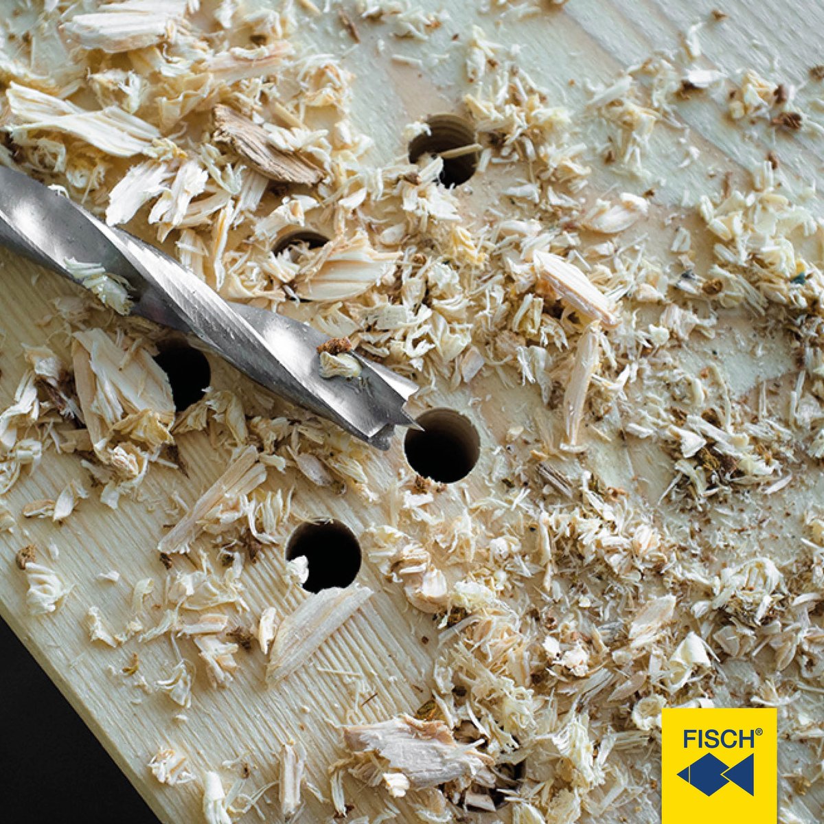 Pro-tip for precision: HSS wood twist drill from FISCH-Tools 💥
✔️ CENTERING TIP
✔️ PRE-CUTTER
✔️ SPIRAL
✔️ HSS STEEL