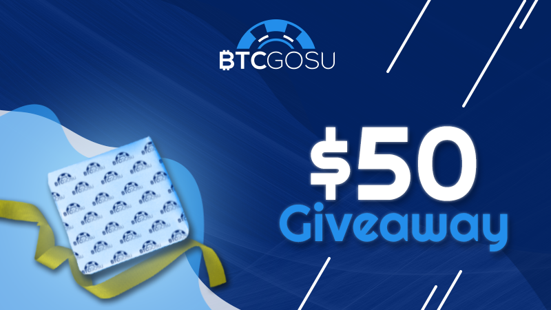 BTCGOSU's tweet photo. $50 GOSU Giveaway - 2 winners @ $25 each 🎁

👍Like &amp; retweet 
😍Follow @BTCGOSU &amp; @GOSUBETTING
👉Tag 3 friends  

Winners are drawn in 7 days! Good luck GOSUS  💙 

#Bitcoin #BTC #crypto #giveaway #btcgosu #gosu #gambling #gamblingtwitter #casinoonline #gosubetting https://t.co/xGuAEhbrKM