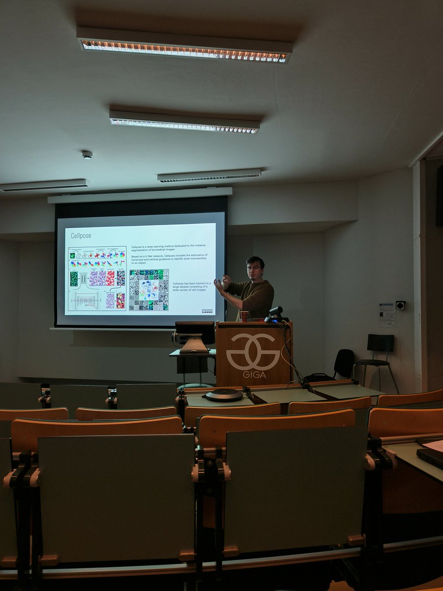 dovneste's tweet photo. Alex @hego_alexandre opens the #yBIS Immunology Research Seminars!! He will teach us about machine learning of microscopy images using tools such as cellpose. #revolutionary https://t.co/kTH2rBsefx