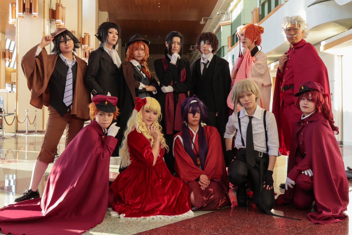 UCA_lie's tweet photo. 【Cosplay】

BSD 集合

 #おでライ札幌 https://t.co/faz9virbkh
